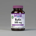 Bluebonnet Rutin 500 mg dietary supplement bottle on a white background