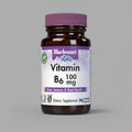 Bluebonnet Vitamin B6 supplement bottle on a white background