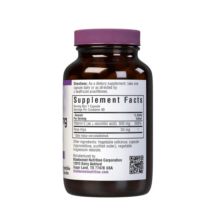 Vitamin supplement bottle with label on a white background
