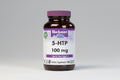 Bluebonnet 5-HTP 100 mg dietary supplement bottle on a white background