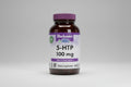 Bluebonnet 5-HTP 100 mg dietary supplement bottle on a white background