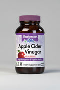 Bluebonnet Apple Cider Vinegar supplement bottle on a white background