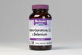 Bluebonnet Beta Carotene, C, E & Selenium dietary supplement bottle on a white background