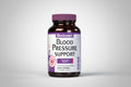 Bluebonnet Blood Pressure Support supplement bottle on a white background