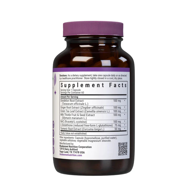 Bluebonnet Targeted Choice Liver Detox 60 Veg Capsules bottle