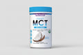 Bluebonnet Organic MCT supplement container on a white background