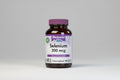 Bluebonnet Selenium supplement bottle on a white background