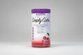 Bluebonnet Simply Calm supplement container with cherry flavor on a white background