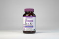 Bluebonnet Vitamin D3 & K2 supplement bottle on a white background