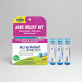 Acne Relief Kit packaging with Boiron branding on a white background