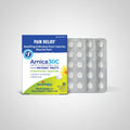 Boiron Arnica 30C homeopathic medicine packaging with blister pack on a white background