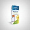 Box of Arnicare Pain Relief cream and oral pellets on a white background