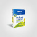 Box of Arnicare Arnica Montana Meltaway Tablets for pain relief on a white background