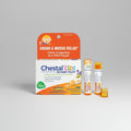 Chestal Kids Meltaway Pellets packaging with Boiron branding on a white background