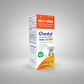 Chestal Kids Cold & Cough syrup packaging on a white background