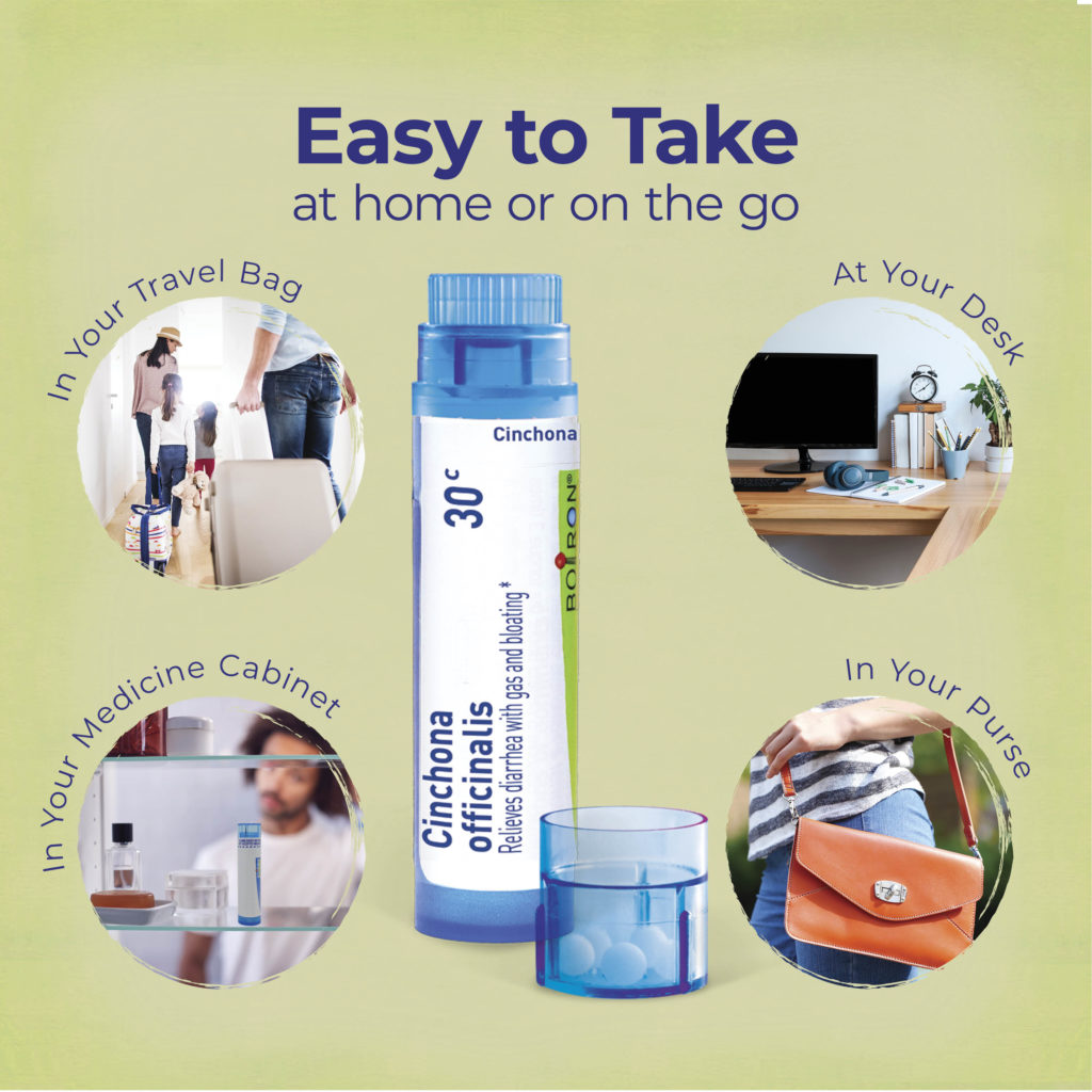 Cinchona officialis product with usage scenarios on a green background