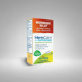 Box of HemCalm suppositories for hemorrhoid relief on a white background