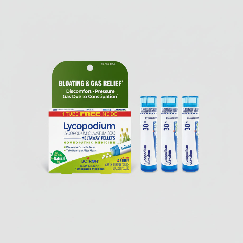 Boiron Lycopodium Clavatum 30C Bonus Pack 48 Doses