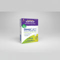 Box of SleepCalm homeopathic medicine for sleep relief on a white background