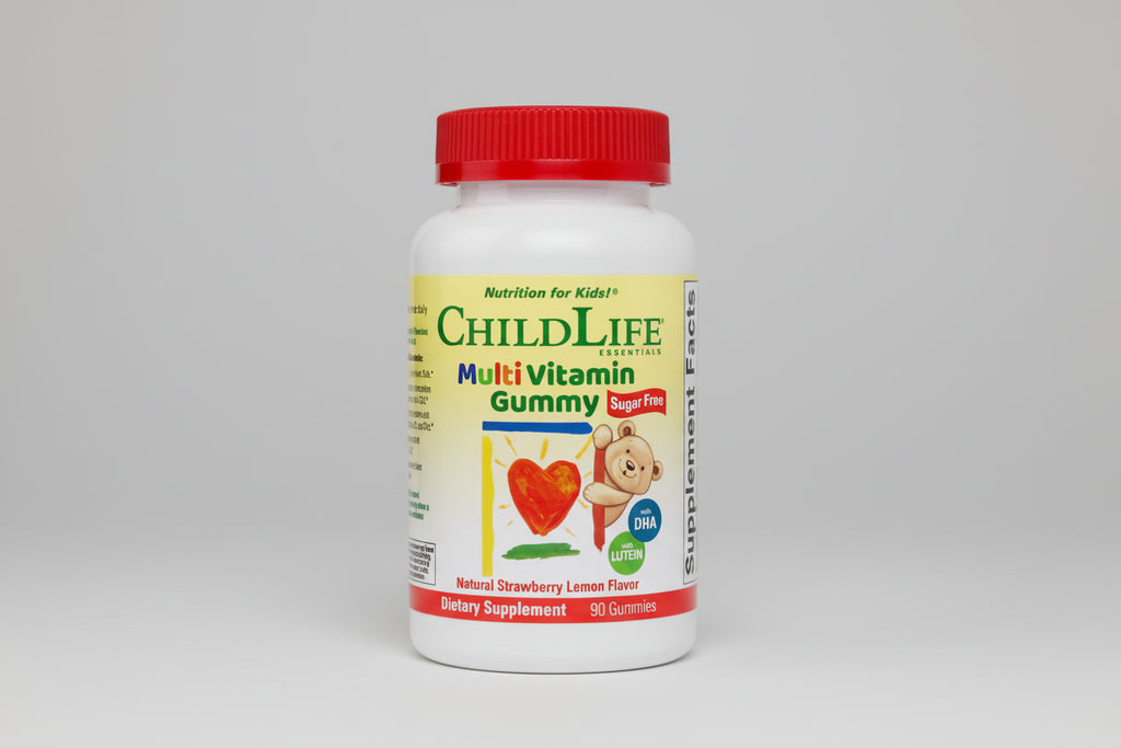 ChildLife MultiVitamin Gummy supplement bottle on a white background
