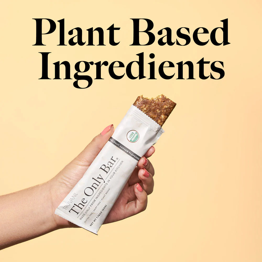 Truvani Coconut Cashew The Only Bar Single Serving Bar