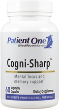 Patient One Cogni-Sharp™ 60 Capsules - front product image