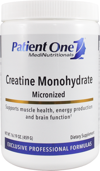 Patient One Creatine Monohydrate Micronized 90 Servings - front product image