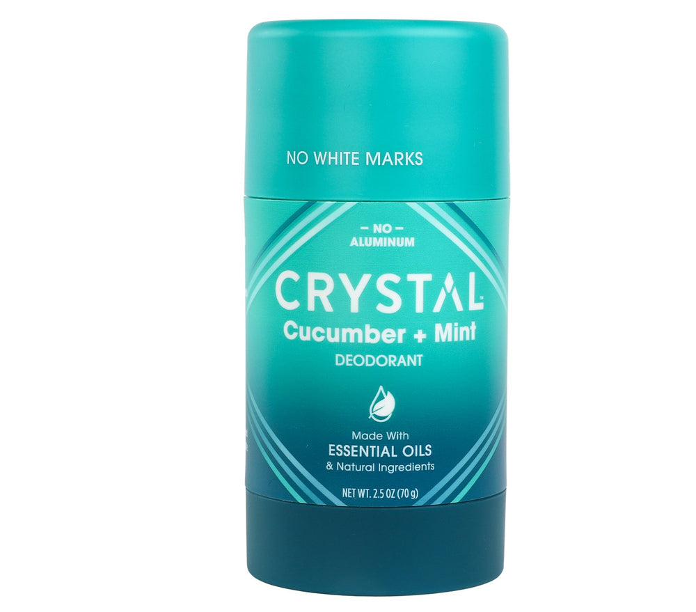 Crystal Magnesium Enriched Deodorant – Cucumber + Mint – 2.5 oz