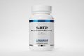 Bottle of 5-HTP supplement by Douglas Laboratories on a white background
