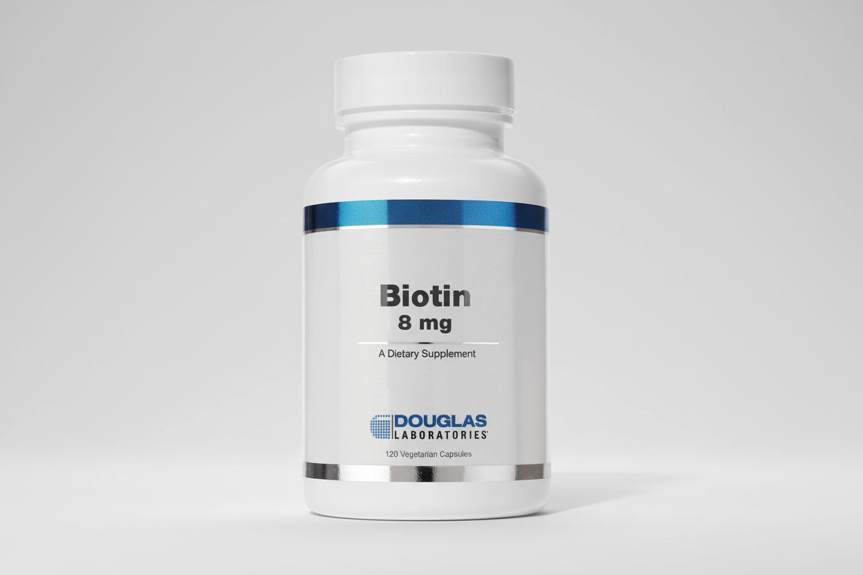 Douglas Laboratories Biotin 8 mg - 120 Vegetarian Capsules