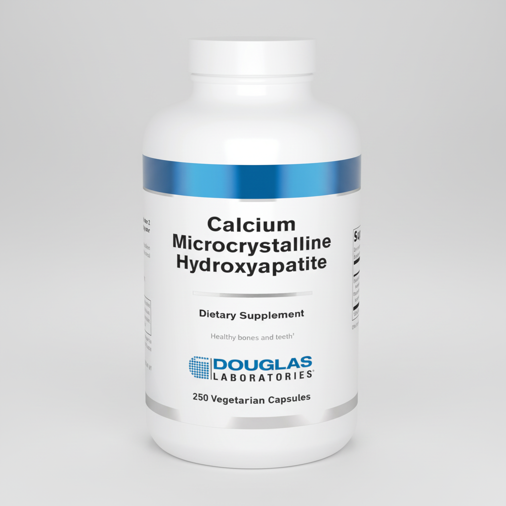 Douglas Laboratories Calcium Microcrystalline Hydroxyapatite - 250 Vegetarian Capsules
