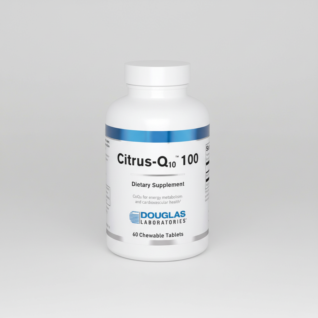 Douglas Laboratories Citrus-Q10 100 Citrus Flavor - 60 Tablets