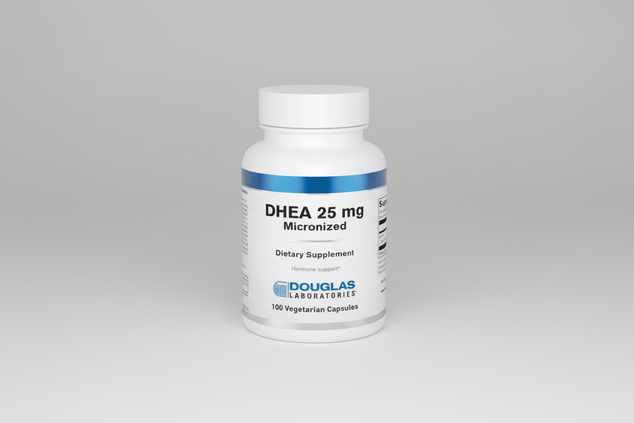 Douglas Laboratories DHEA 25 mg (Micronized) - 100 Vegetarian Capsules
