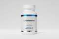 Bottle of Douglas Laboratories L-Glutamine supplement on a white background