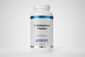 Bottle of Douglas Laboratories L-Glutamine Powder on a white background