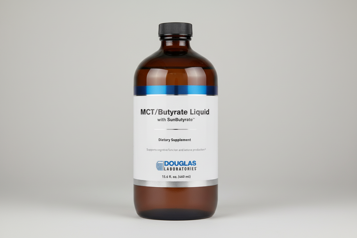 Douglas Laboratories MCT/Butyrate Liquid with SunButyrate™ - 15.6 fl. oz (460 ml)