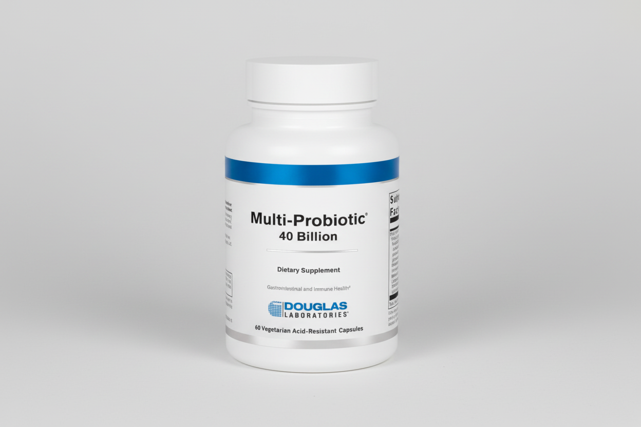 Douglas Laboratories Multi-Probiotic 40 Billion - 60 Vegetarian Acid-Resistant Capsules