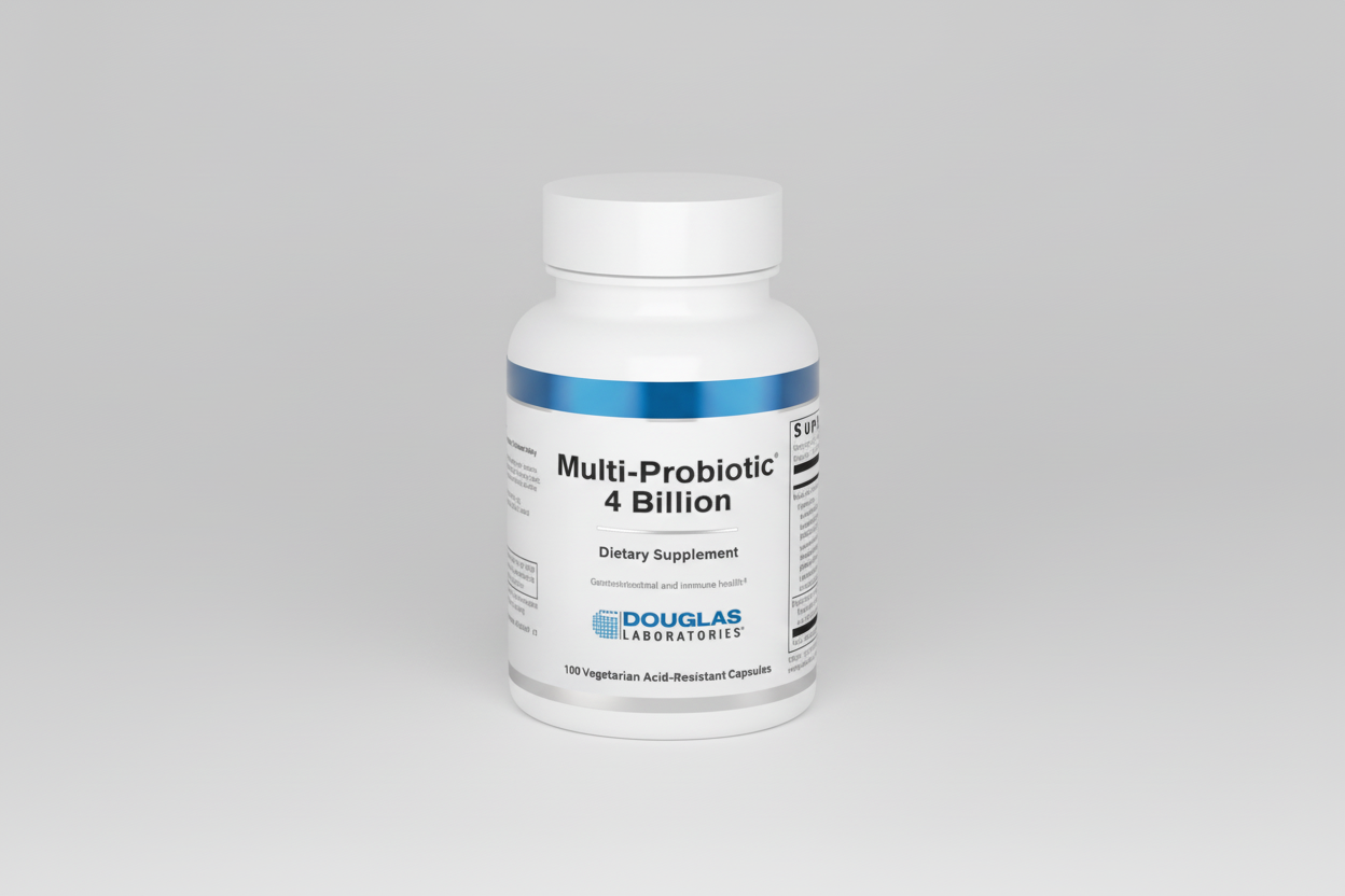 Douglas Laboratories Multi-Probiotic 4 Billion - 100 Acid-Resistant Vegetarian Capsules