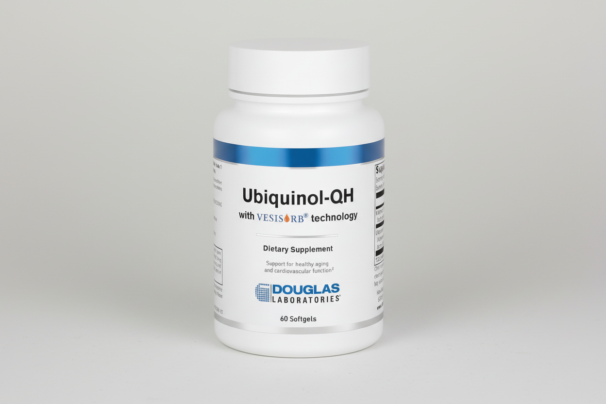  Douglas Laboratories Ubiquinol-QH with VESIsorb® Technology - 60 Softgels