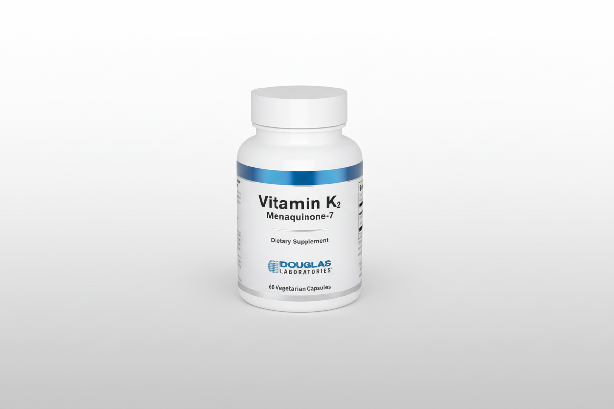 Douglas Laboratories Vitamin K2 (Menaquinone-7) - 60 Vegetarian Capsules