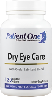 Patient One Dry Eye Care 120 Softgels - front product image