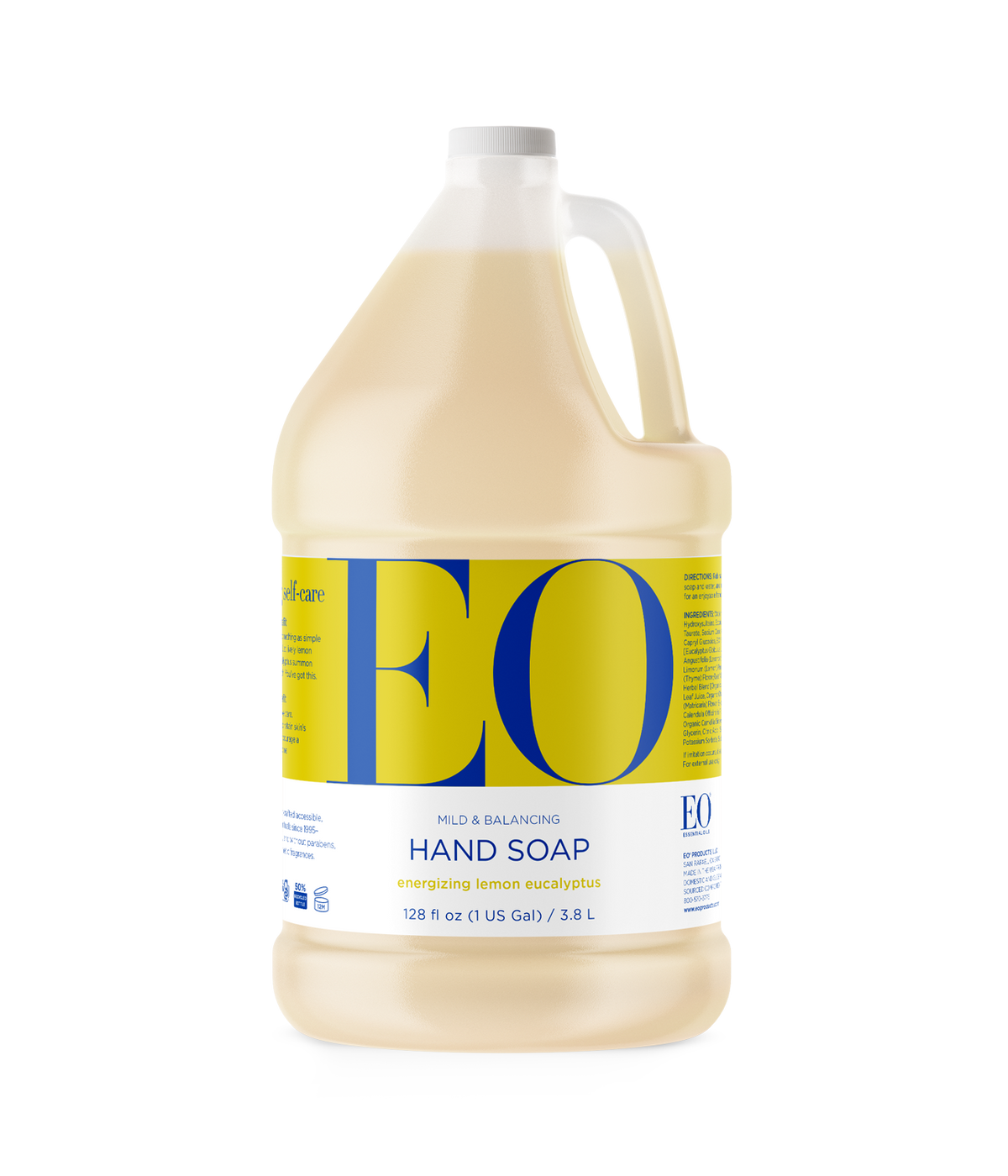 EO Products Lemon Eucalyptus Hand Soap - gallon