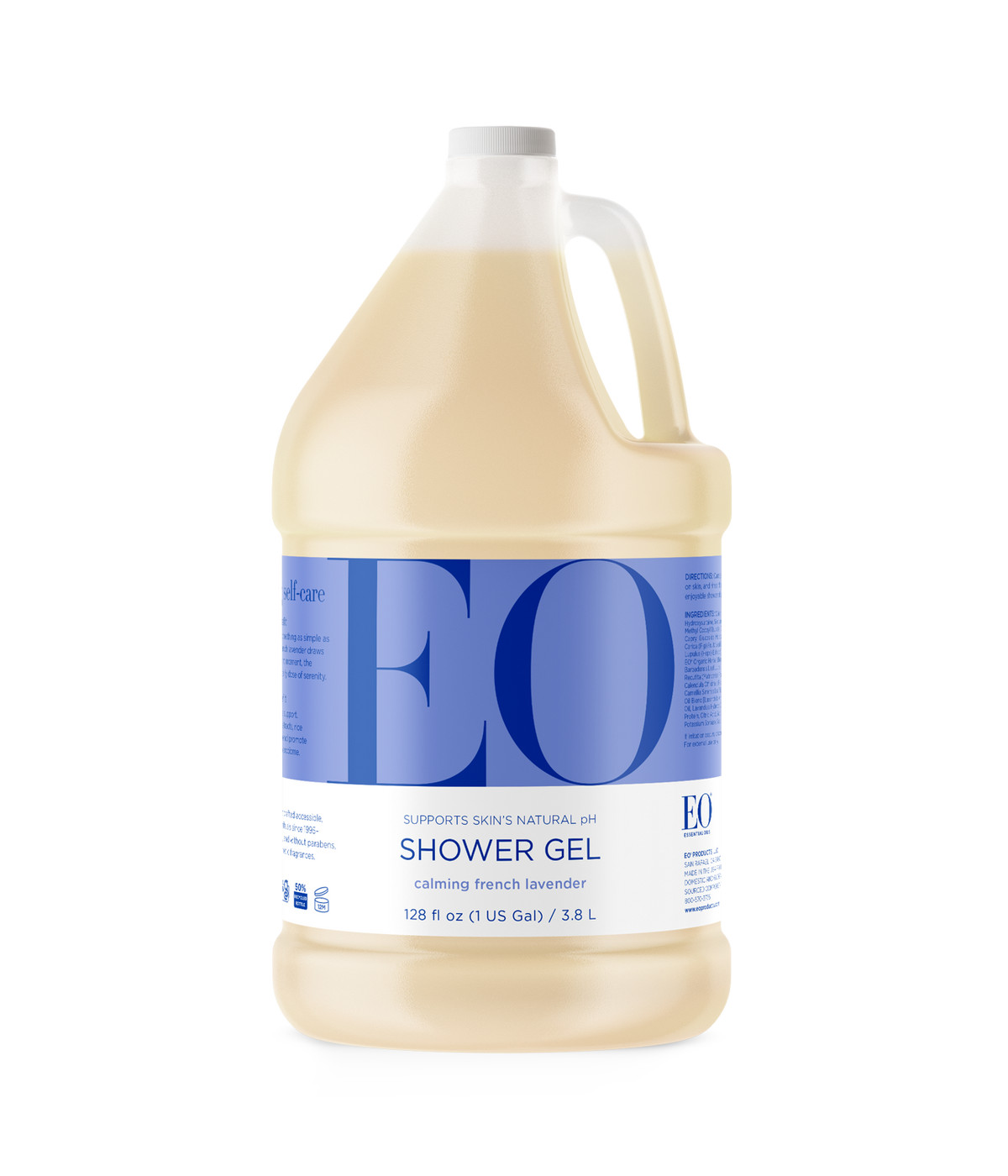 EO Products French Lavender Shower Gel - gallon