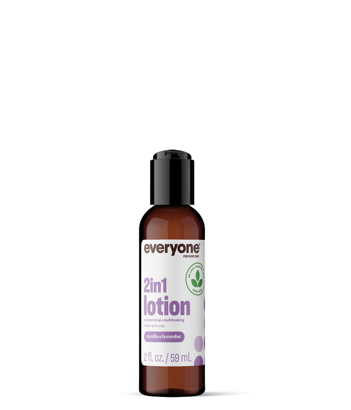 EO Products Everyone Vanilla + Lavender 2in1 Lotion - 2 fl oz