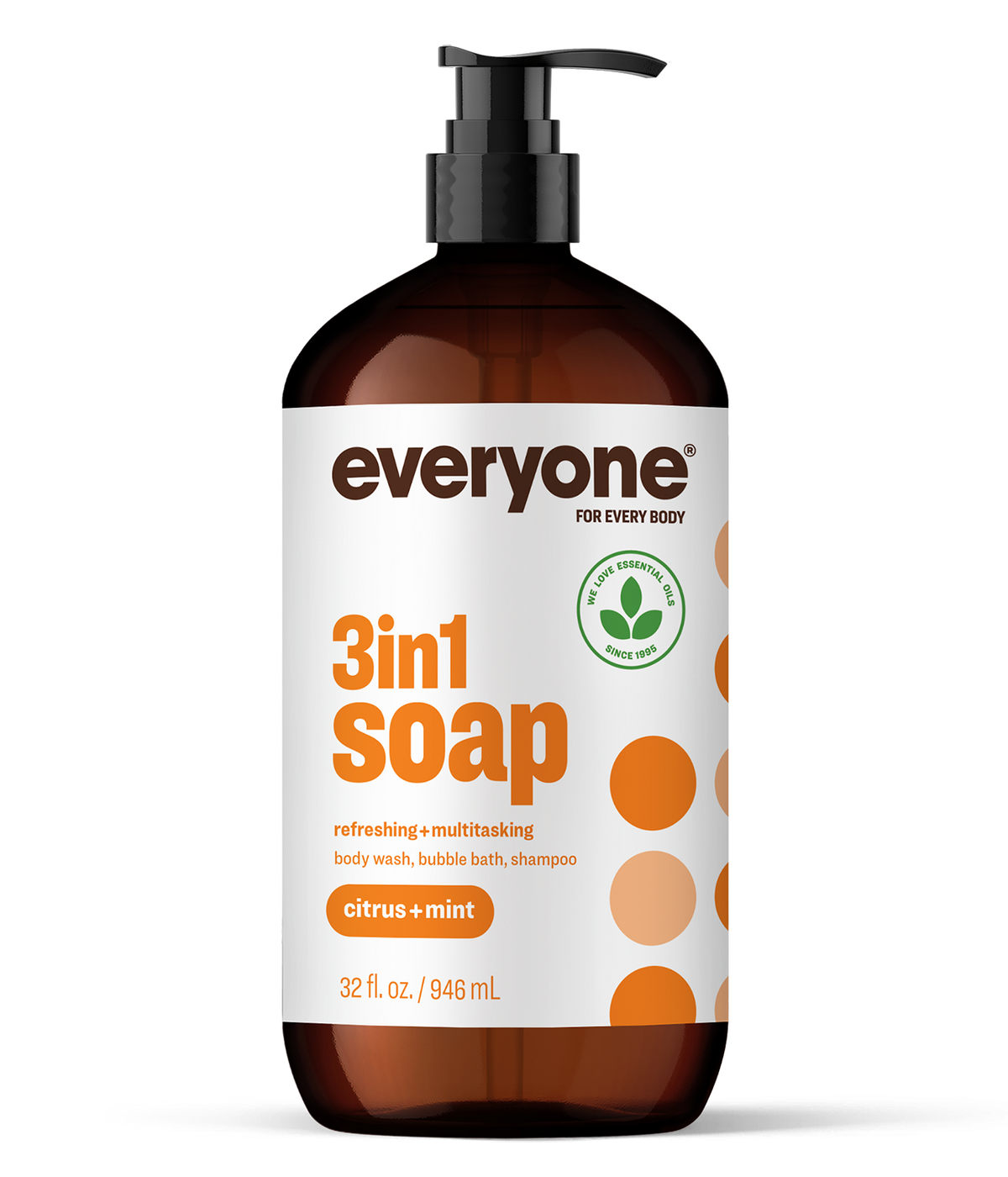 EO Products Everyone Citrus + Mint 3in1 Soap - 32 fl oz