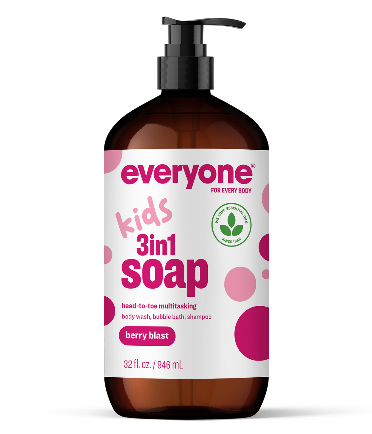 EO Products Everyone Berry Blast Kids 3in1 Soap - 32 fl oz