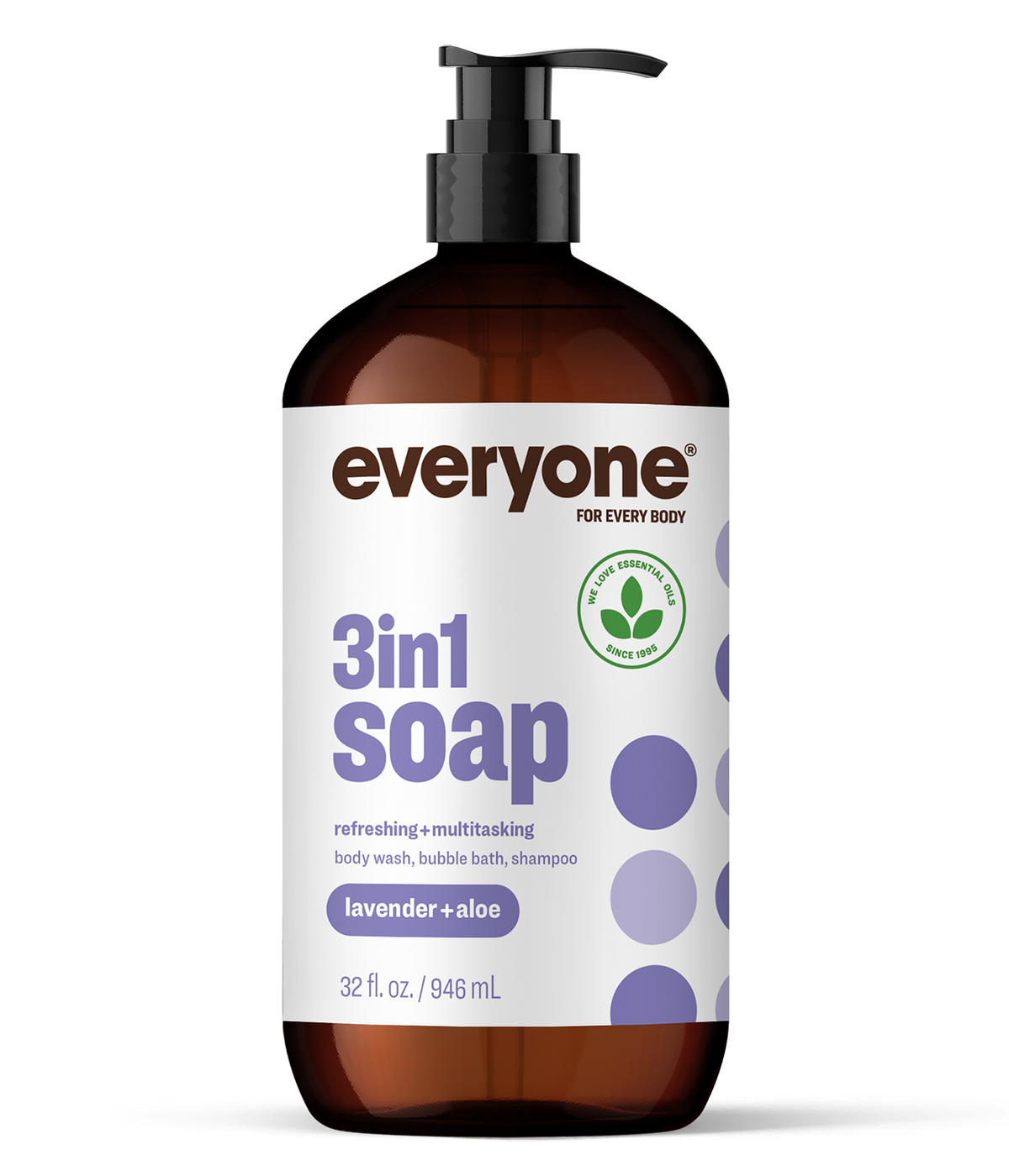 EO Products Everyone Lavender + Aloe 3in1 Soap - 32 fl oz