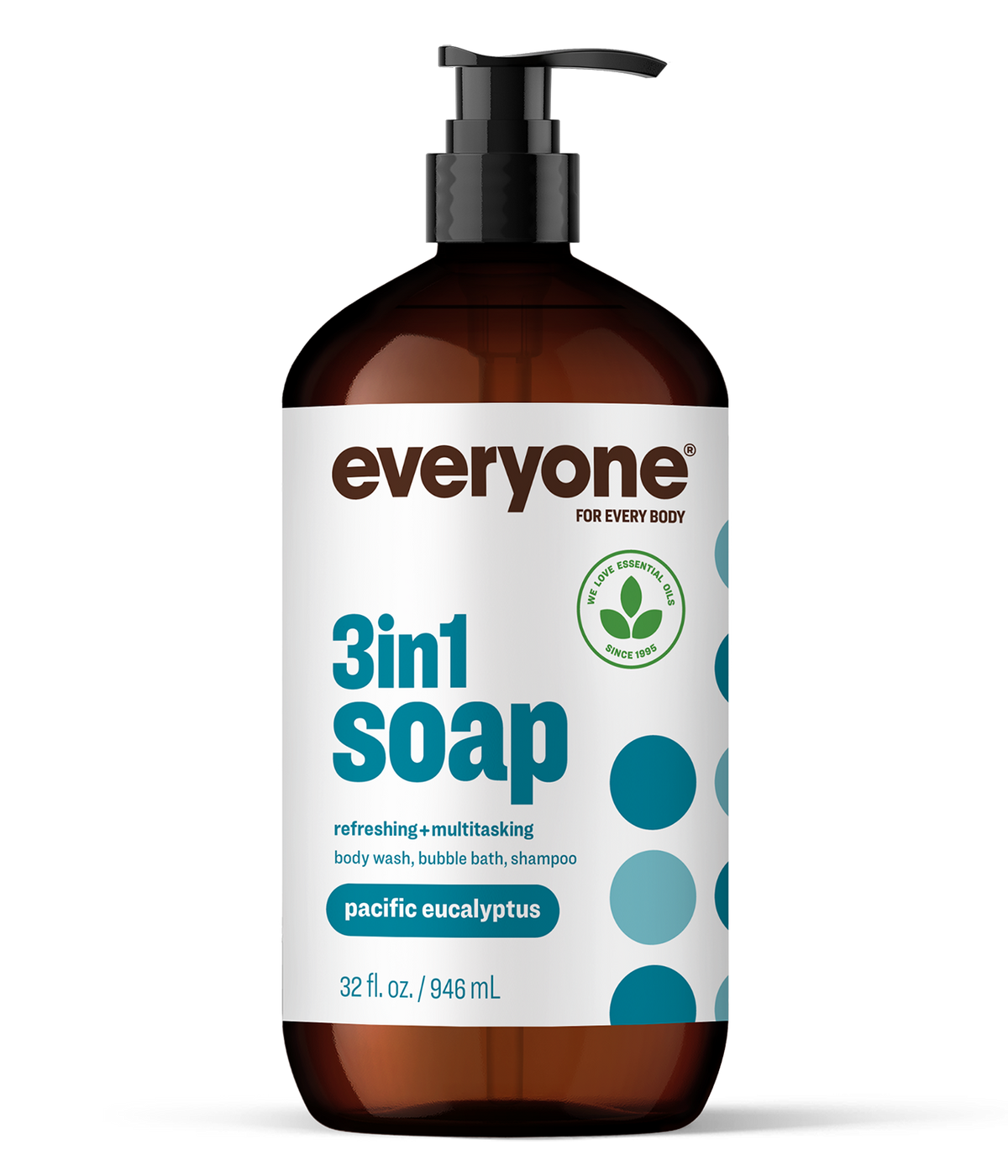 EO Products Everyone Pacific Eucalyptus 3in1 Soap - 32 fl oz
