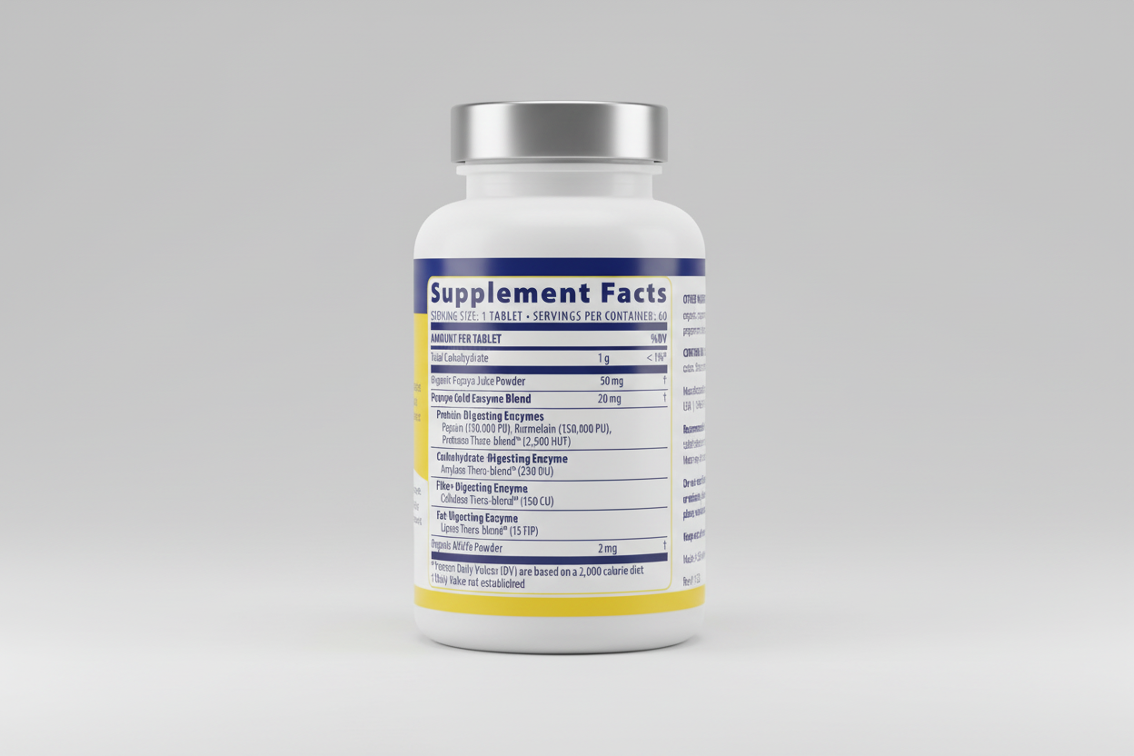 Enzymedica  Papaya Gold - 60 Tablets