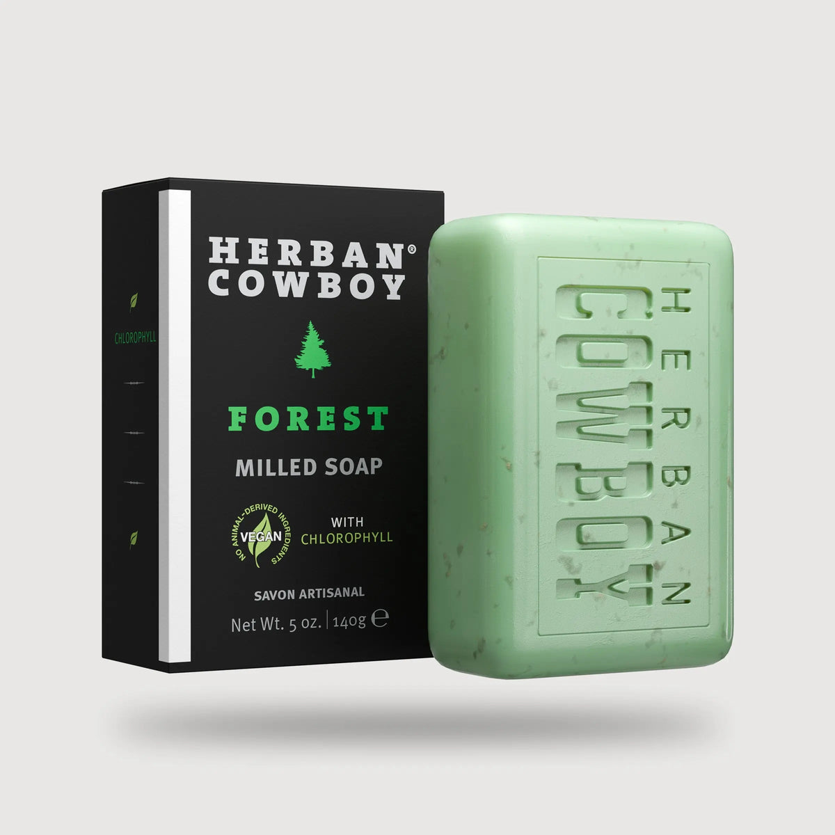 Herban Cowboy Forest Bar Soap 5 oz
